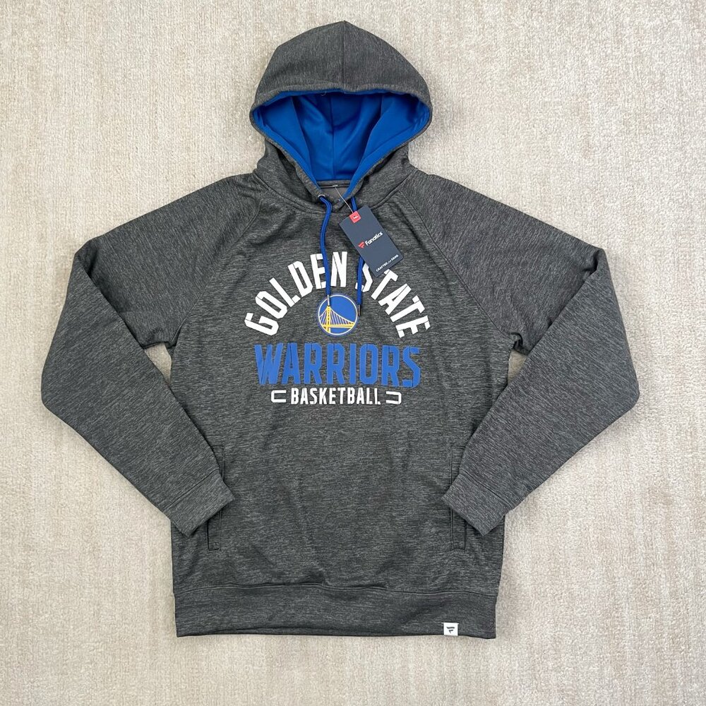 NWT Fanatics Golden State Warriors Hoodie Sweatshirt M